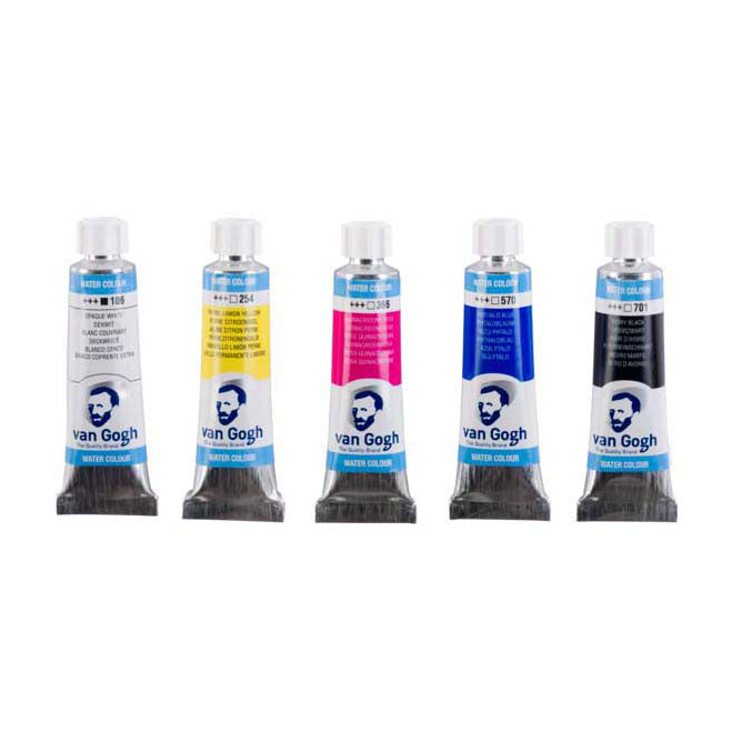 Van Gogh - Van Gogh aquarelverf primaire mengset 5x10ml tubes