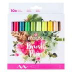 Ecoline brush pen set botanisch | 10 colours