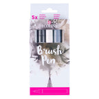 Ecoline - Ecoline brush pen set schaduw 5 kleuren