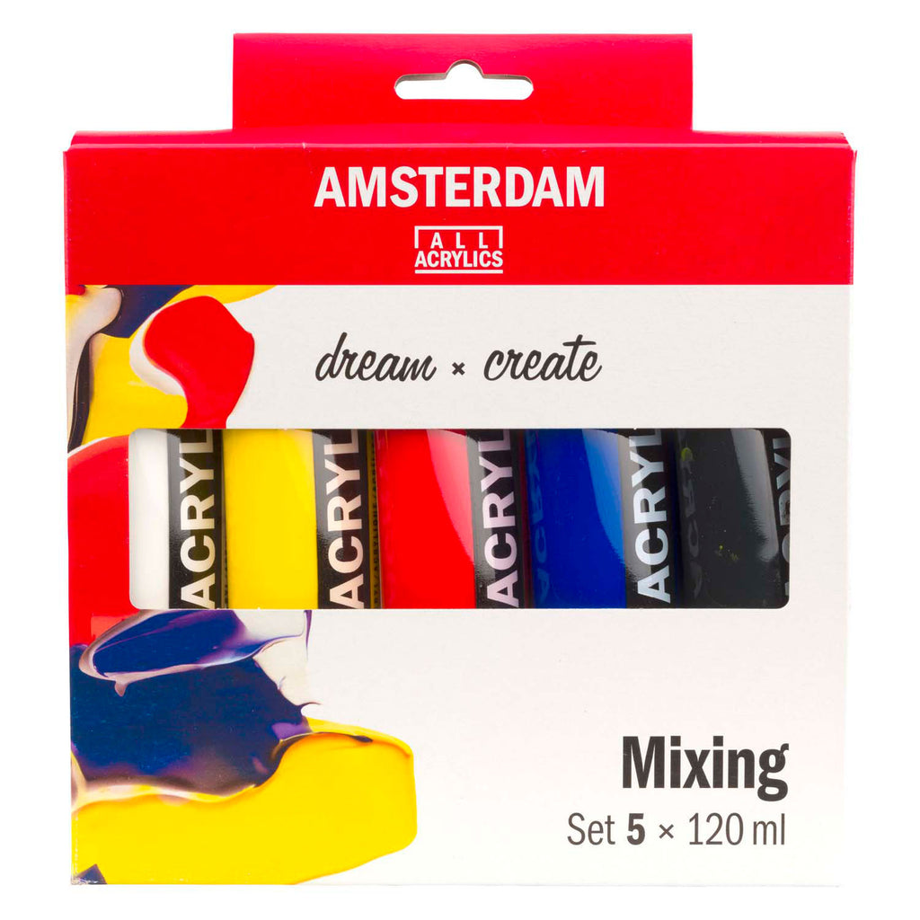 Amsterdam - Amsterdam standard series acrylverf mengset | 5 x 120 ml