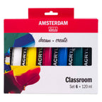 Amsterdam - Amsterdam standard series acrylverf educatie set | 6 x 120 ml