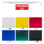 Amsterdam - Amsterdam standard series acrylverf educatie set | 6 x 120 ml