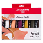 Amsterdam - Amsterdam standard series acrylverf portret set | 6 x 120 ml