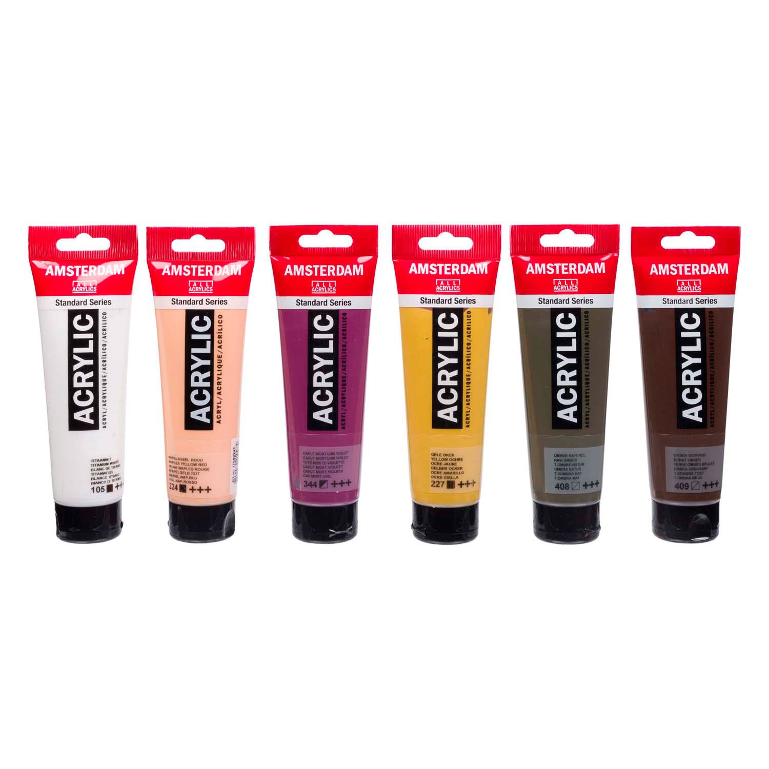 Amsterdam - Amsterdam standard series acrylverf portret set 120ml 6dlg.