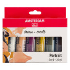 Amsterdam - Amsterdam standard series acrylverf portret set 20ml 6dlg.