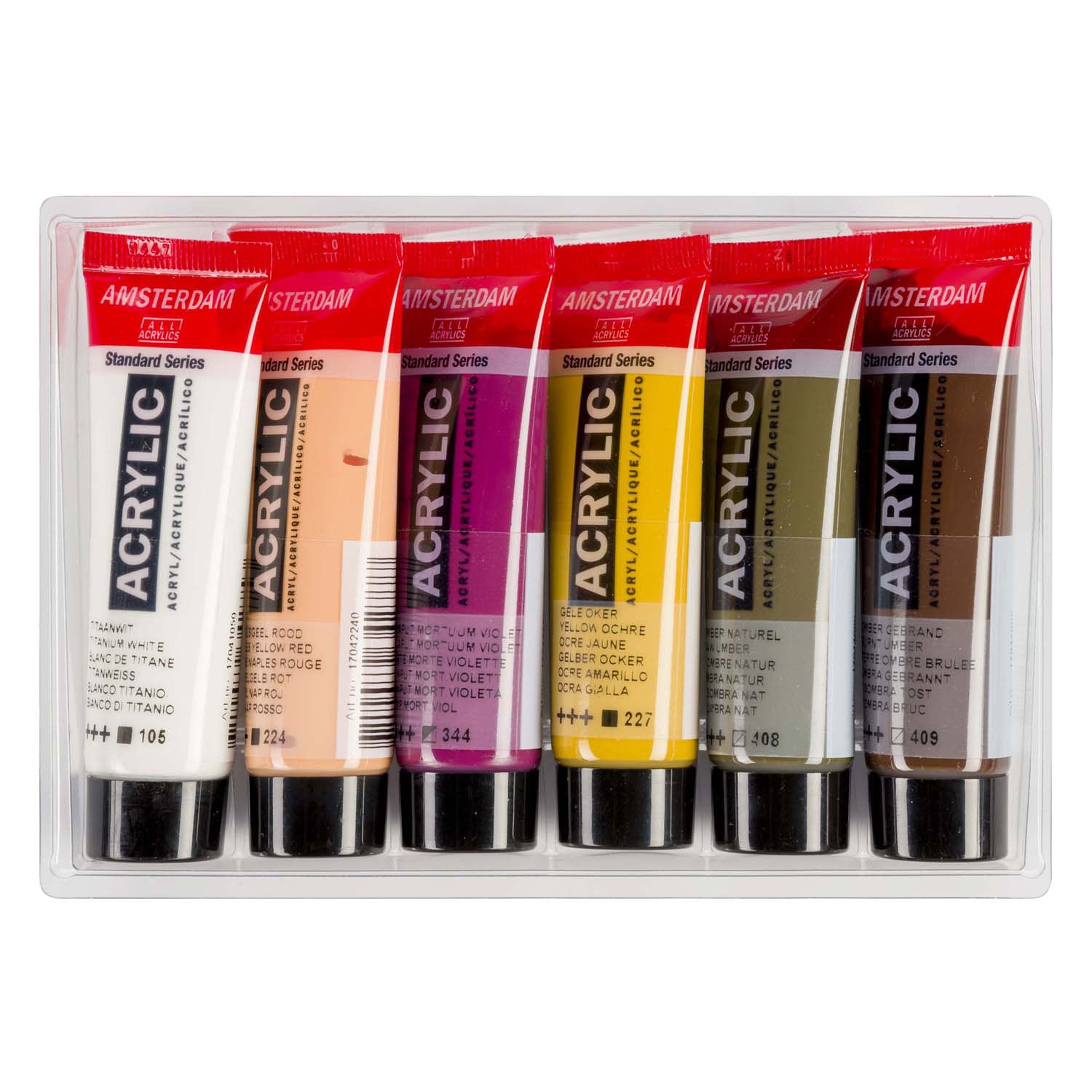 Amsterdam - Amsterdam standard series acrylverf portret set 20ml 6dlg.