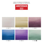 Amsterdam standard series acrylverf parelmoer set | 6 × 20 ml