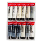 Bruynzeel - Amsterdam standard series acrylverf grijze set 20ml 12dlg.