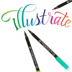 Sakura - Sakura koi color brush penseelstiften set 12dlg.