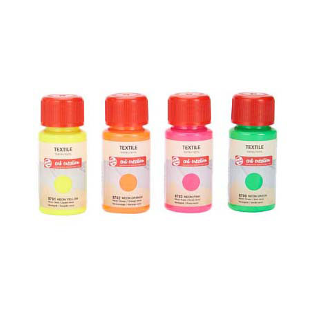 Talens - Talens art creation textielverf neon 4x50ml