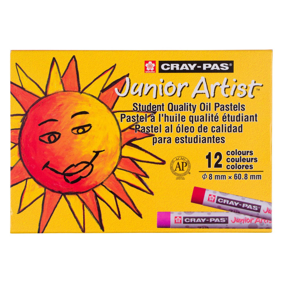 Sakura - Sakura cray-pas junior artist oliepastels set 12 stuks