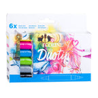 Ecoline duotip marker set basis | 6 kleuren