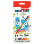 BRUYNZEEL - BRUYNZEEL kids twin point kleurpotloden 12 stuks