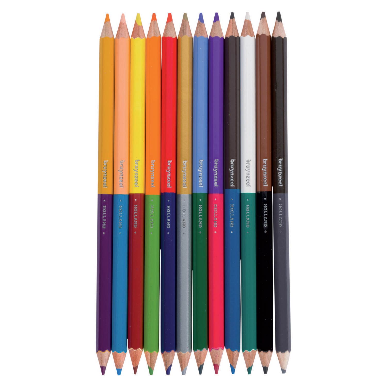 BRUYNZEEL - BRUYNZEEL kids twin point kleurpotloden 12 stuks