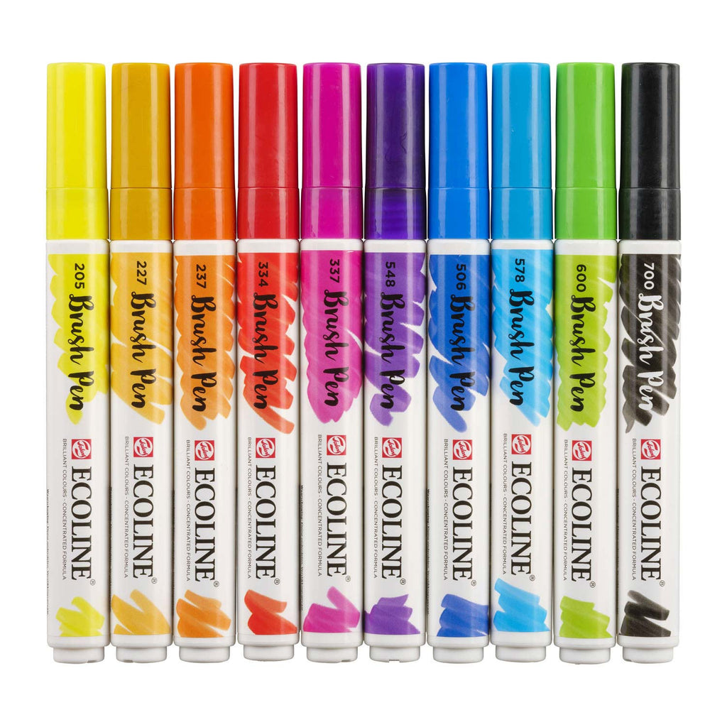 Talens - Talens ecoline brush pen 10 stuks