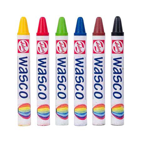 Talens - Talens wasco waskrijt set - 6 kleuren
