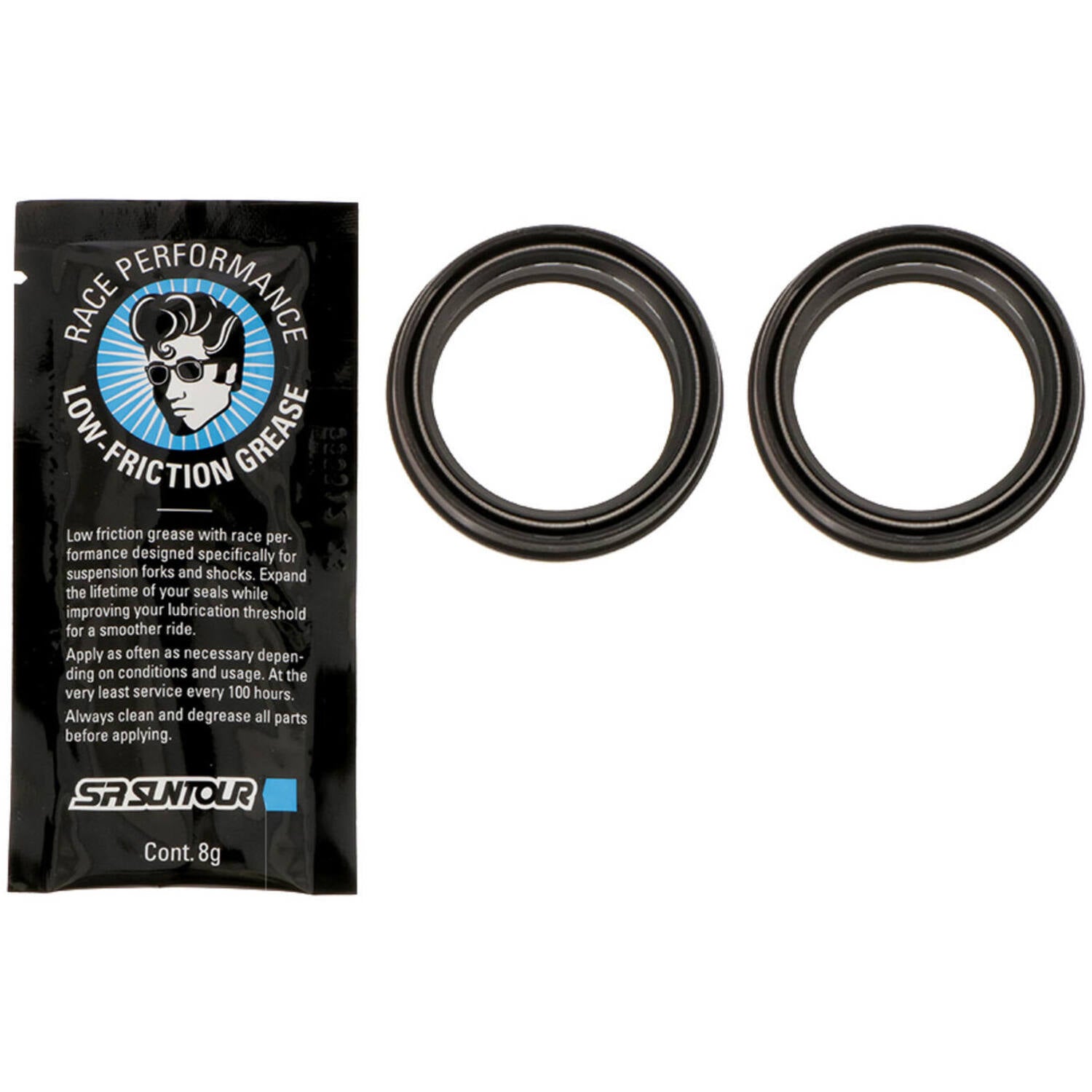 Srsuntour sr suntour - service kit stof afdichting voor xcm34 xcr34 fka122-91