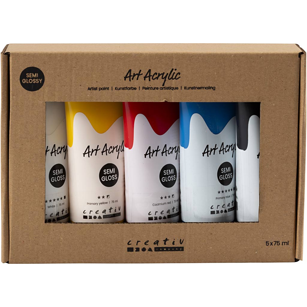 Pigment Art - Pigment Art Https://www.cchobby.nl/acryl-verf-color-school-semi-glanzend-diverse-kleuren-5x75-ml-1-doos