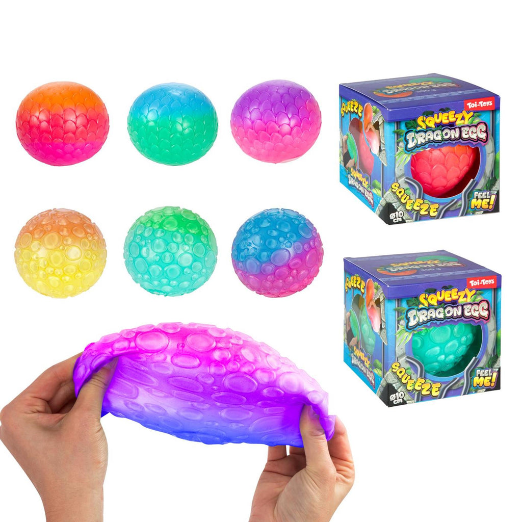 Toi-Toys - Toi-Toys Knijpbal gevuld met foam - 12cm