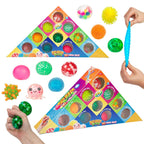 Toi-toys knijpballen 5cm doos a 10 stuks