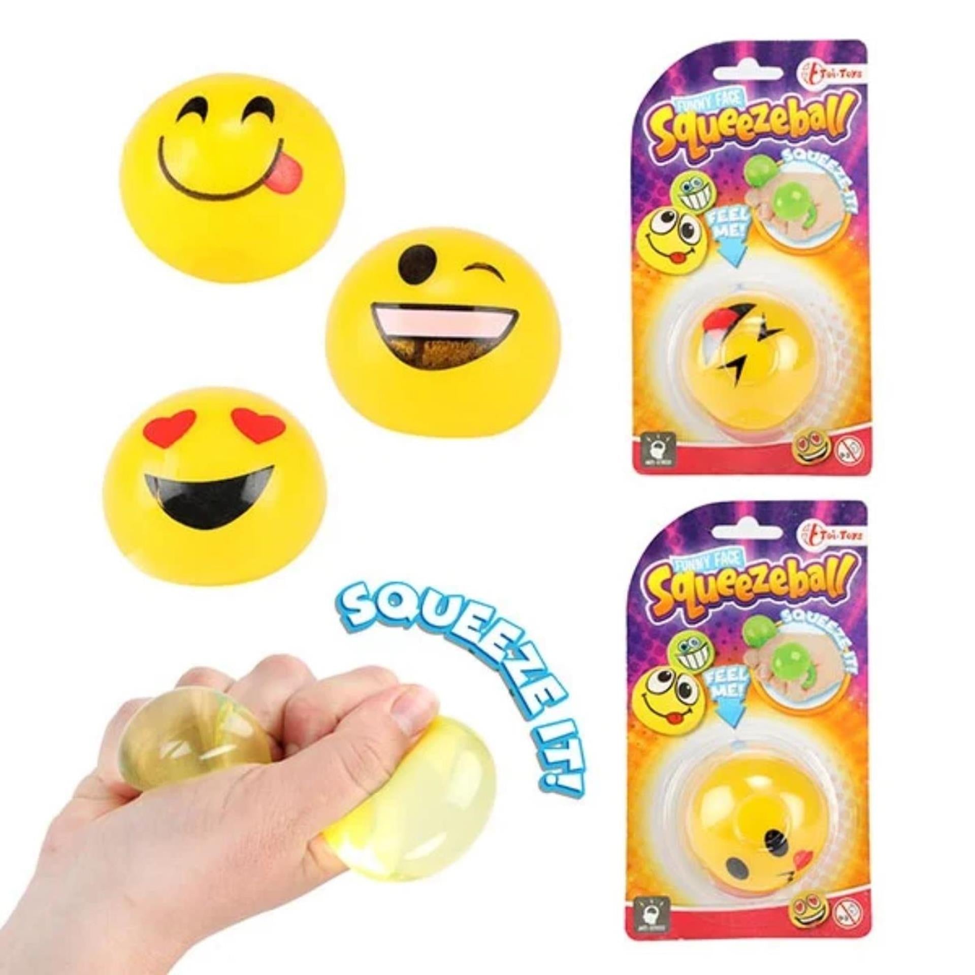 Toi-Toys - Toi-Toys Toi toys fun squeezeball emoji op kaart