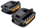 Pedalen antislip pvc zwart (oem)