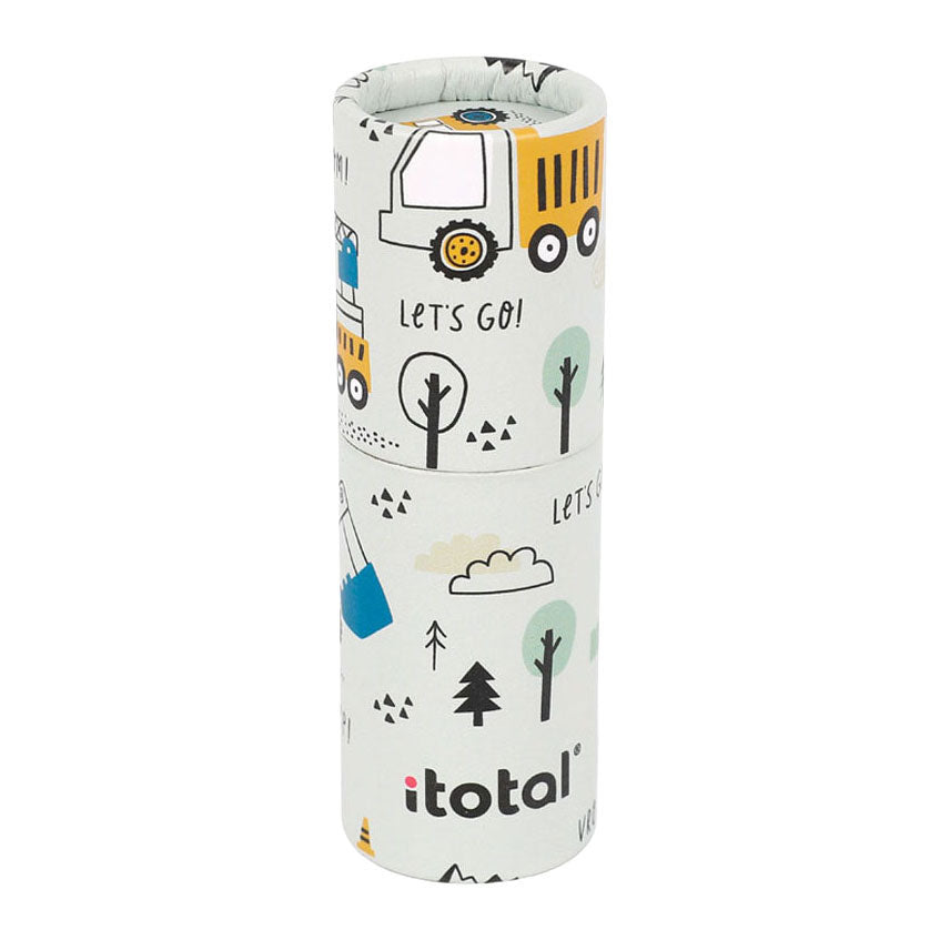 Itotal - Itotal Kleurpotloden in koker truck - 12 stuks