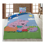 Peppa Pig - Peppa Pig dekbedovertrek family - 140 x 200 cm