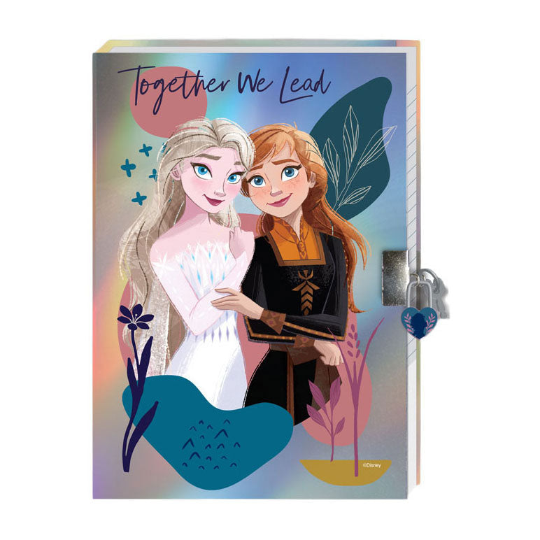 Disney - Frozen 2 dagboek met slot magische pennen en stickers