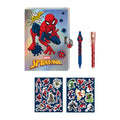 - Spiderman Dagboek met Slot Magische Pennen en Stickers