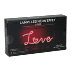 Led neon lamp box love 23x4x13 cm