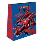 - Spiderman Papieren Cadeautas 18x23x11 cm