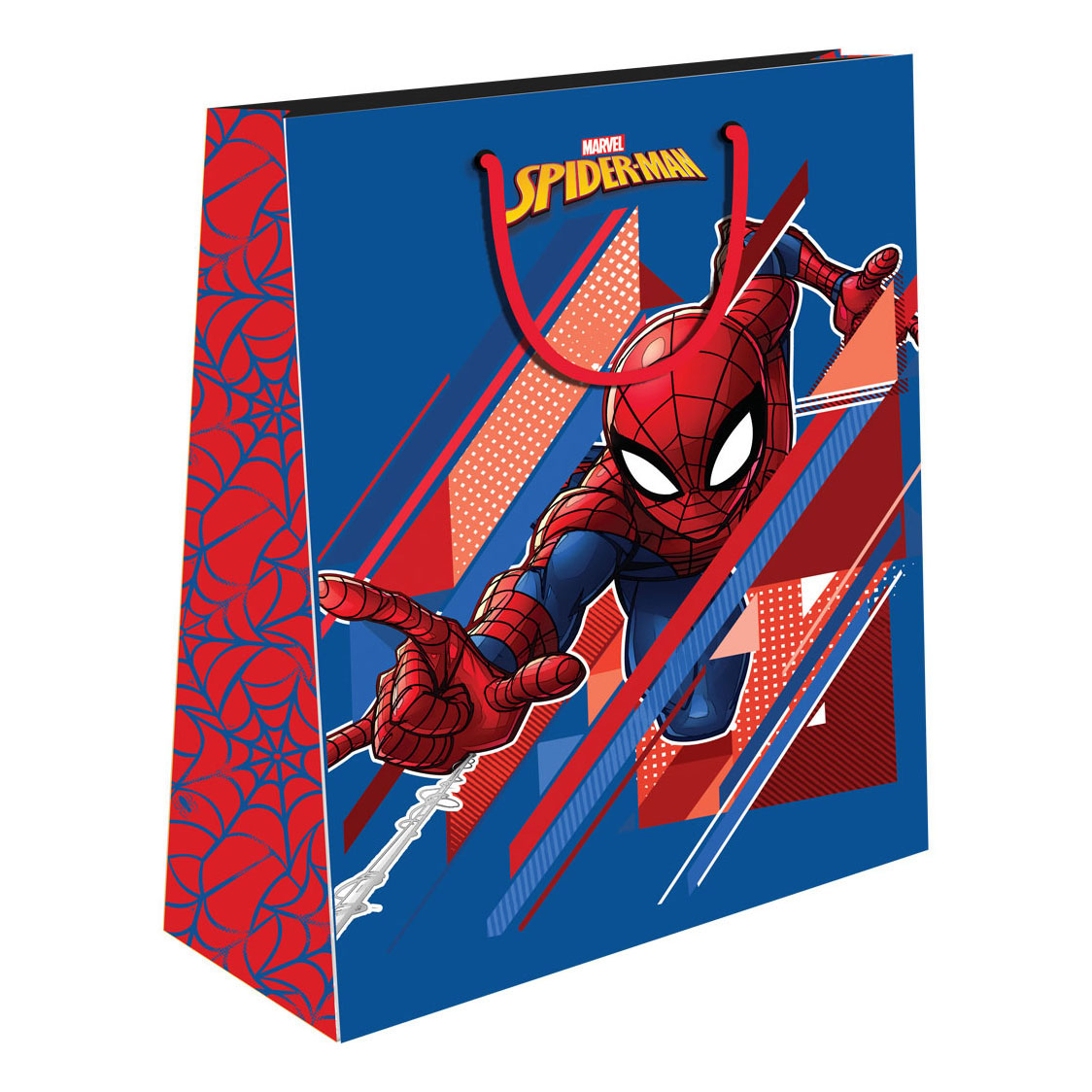 - Spiderman Papieren Cadeautas 18x23x11 cm