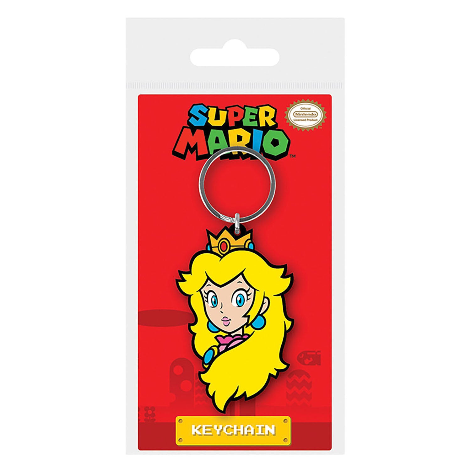 Super Mario - Super Mario princess peach pvc sleutelhanger