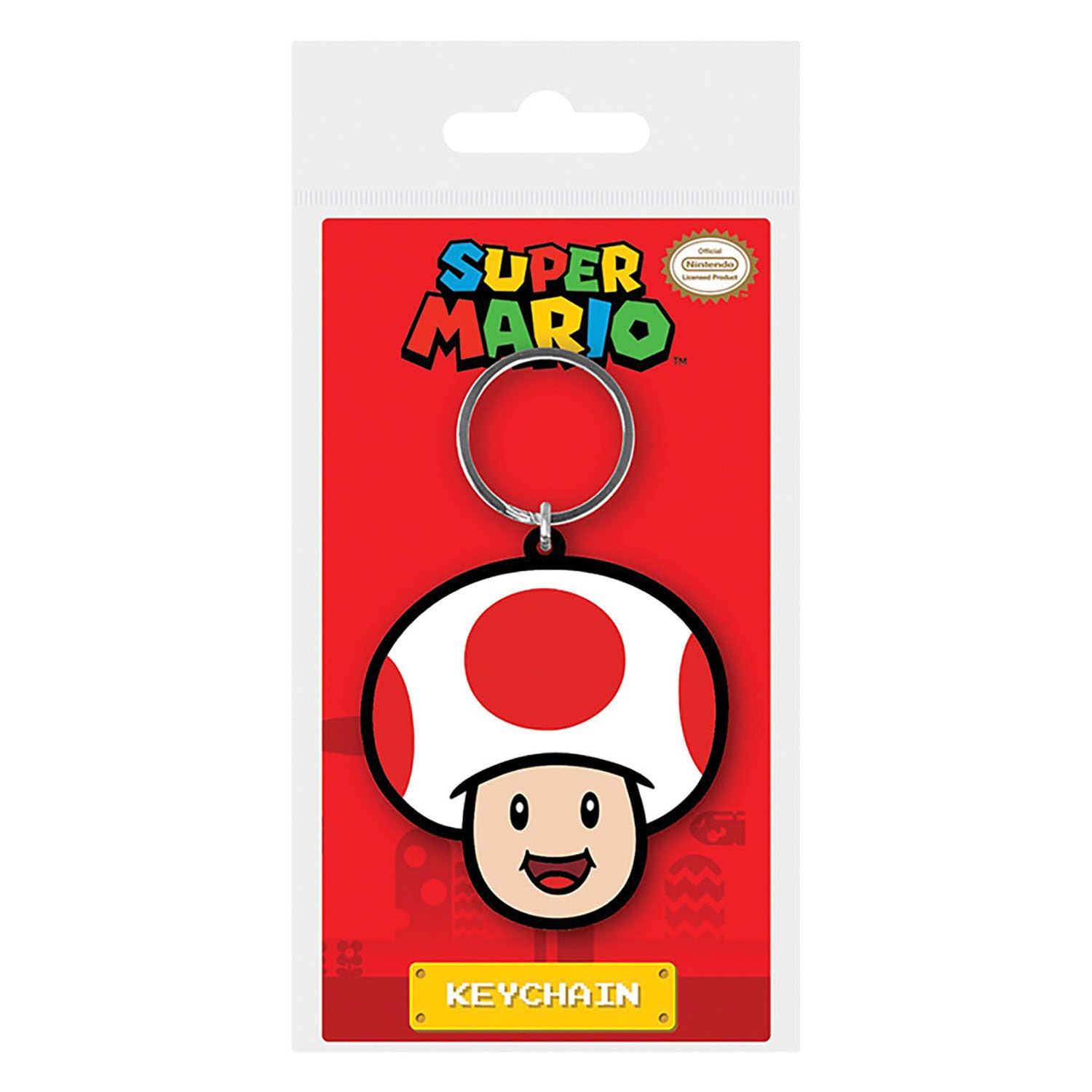 Super Mario - Super Mario toad pvc sleutelhanger