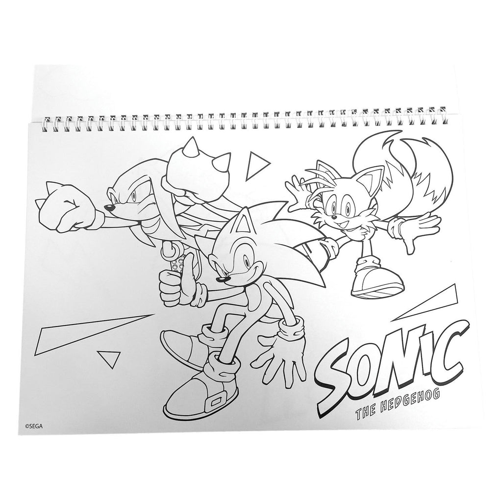 Sonic - Sonic schetsboek a4 spiraal - 40 vellen met stickers