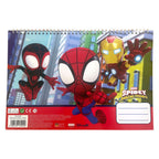 - Spidey Schetsboek A4 Spiraal - 40 Vellen met Stickers
