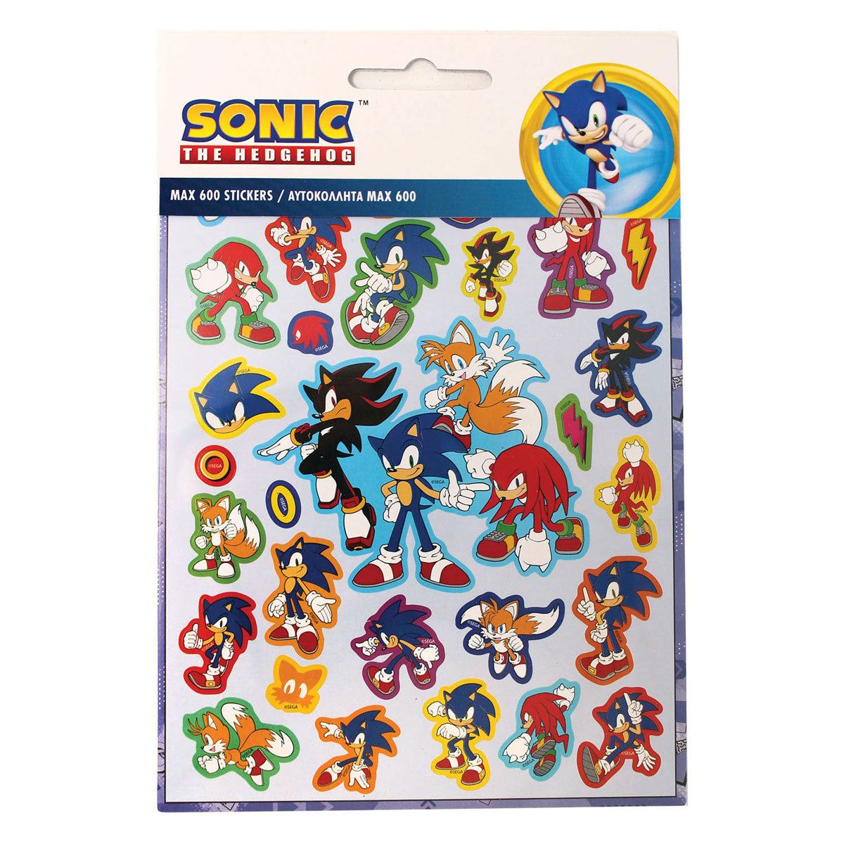 Sonic - Sonic stickerboekje - 600 stickers