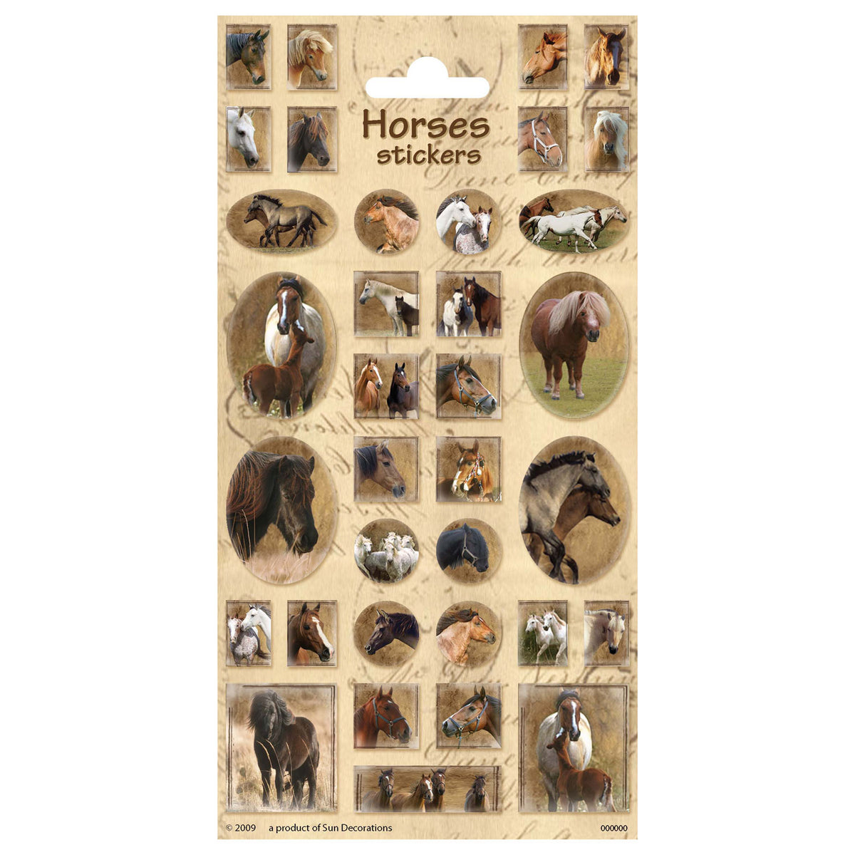 Creative Craft Group - Creative Craft Group Stickervel paarden