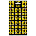 Creative craft group stickervel twinkle - grappige gezichten