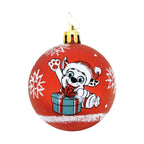 Paw Patrol - Paw Patrol Kinder kerstballen rood 6 stuks