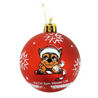 Paw Patrol - Paw Patrol Kinder kerstballen rood 6 stuks