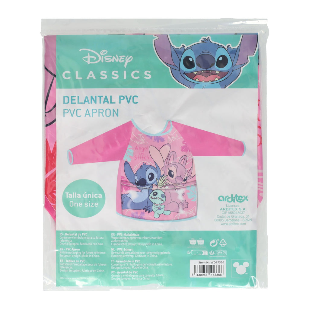 Kliederschort angel en stitch