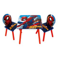 - Set Houten Tafel met Twee Stoelen Spiderman