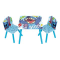 - Set Houten Tafel met Twee Stoelen Stitch