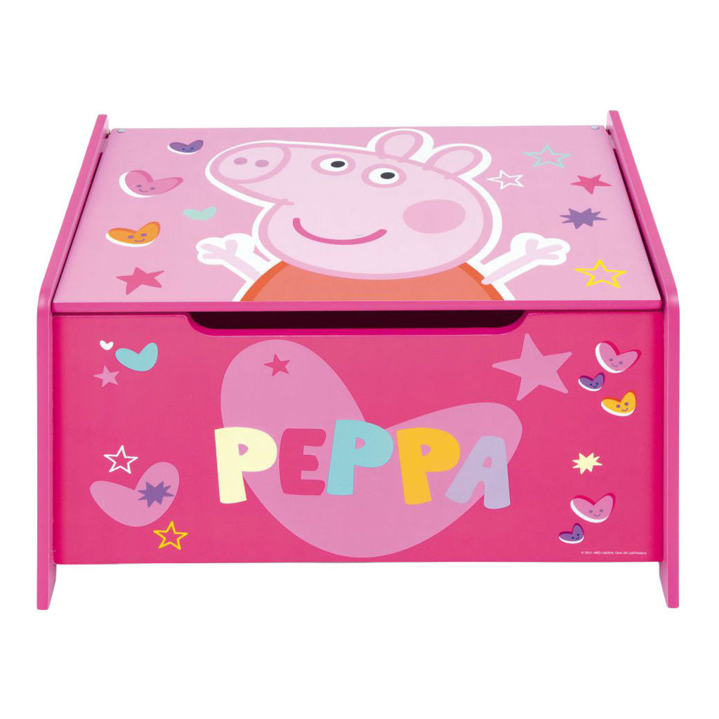 Peppa Pig - Peppa Pig Houten speelgoedkist