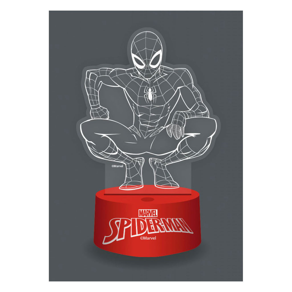 - 3D Lamp met Afstandbediening Spiderman