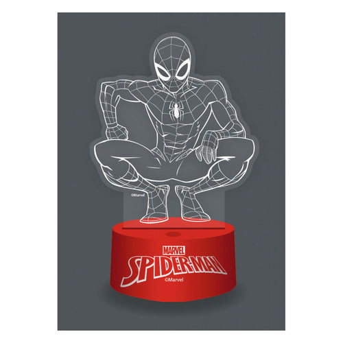 - 3D Lamp met Afstandbediening Spiderman