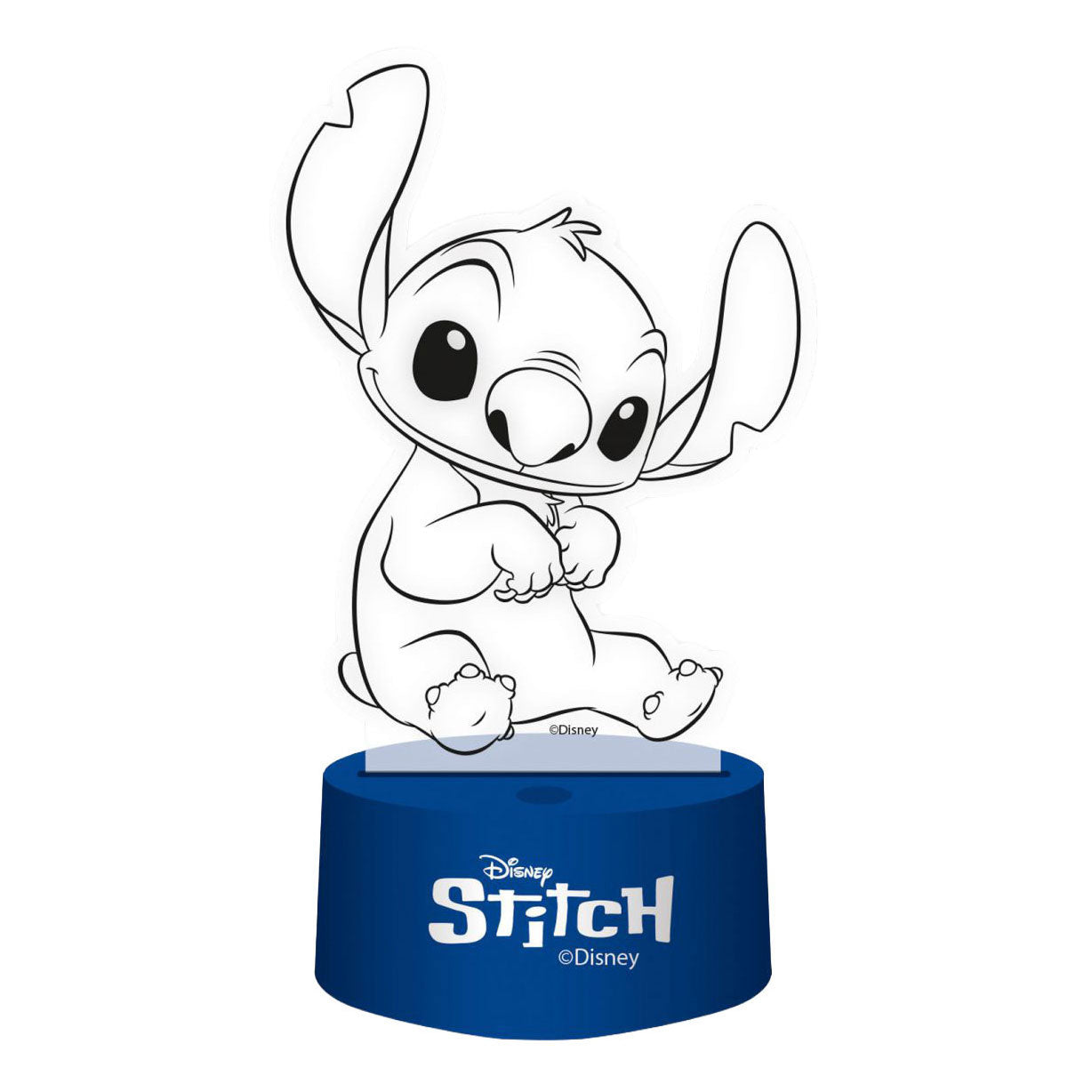 - 3D Lamp met Afstandbediening Stitch