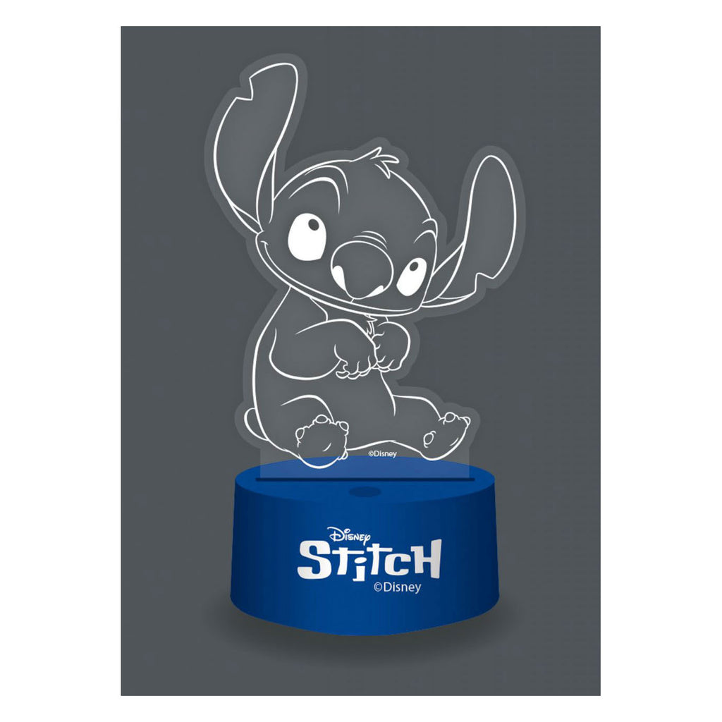 - 3D Lamp met Afstandbediening Stitch